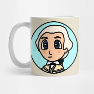 Patriot Portrait - Chibi Daniel Morgan (Large Print) Mug